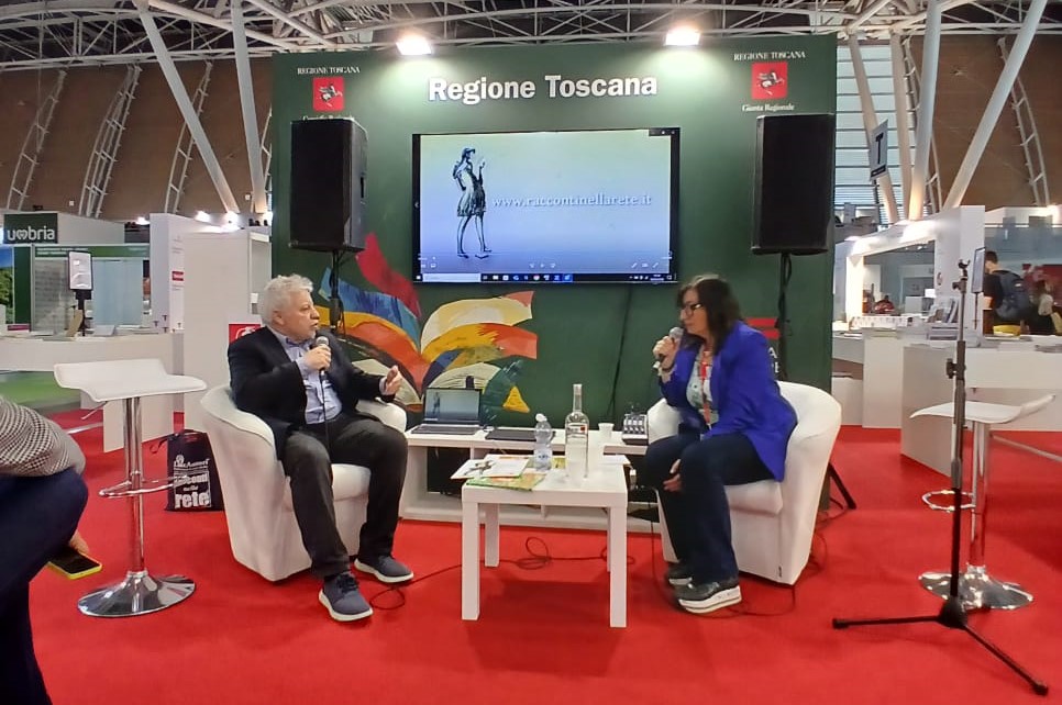 Salone del libro di Torino. Domenica 18 maggio alle 17.30 Racconti nella Rete allo stand della Regione Toscana