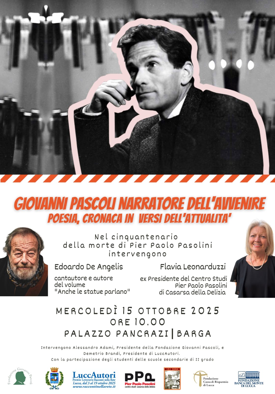 Pascoli e Pasolini nel segno della grande poesia