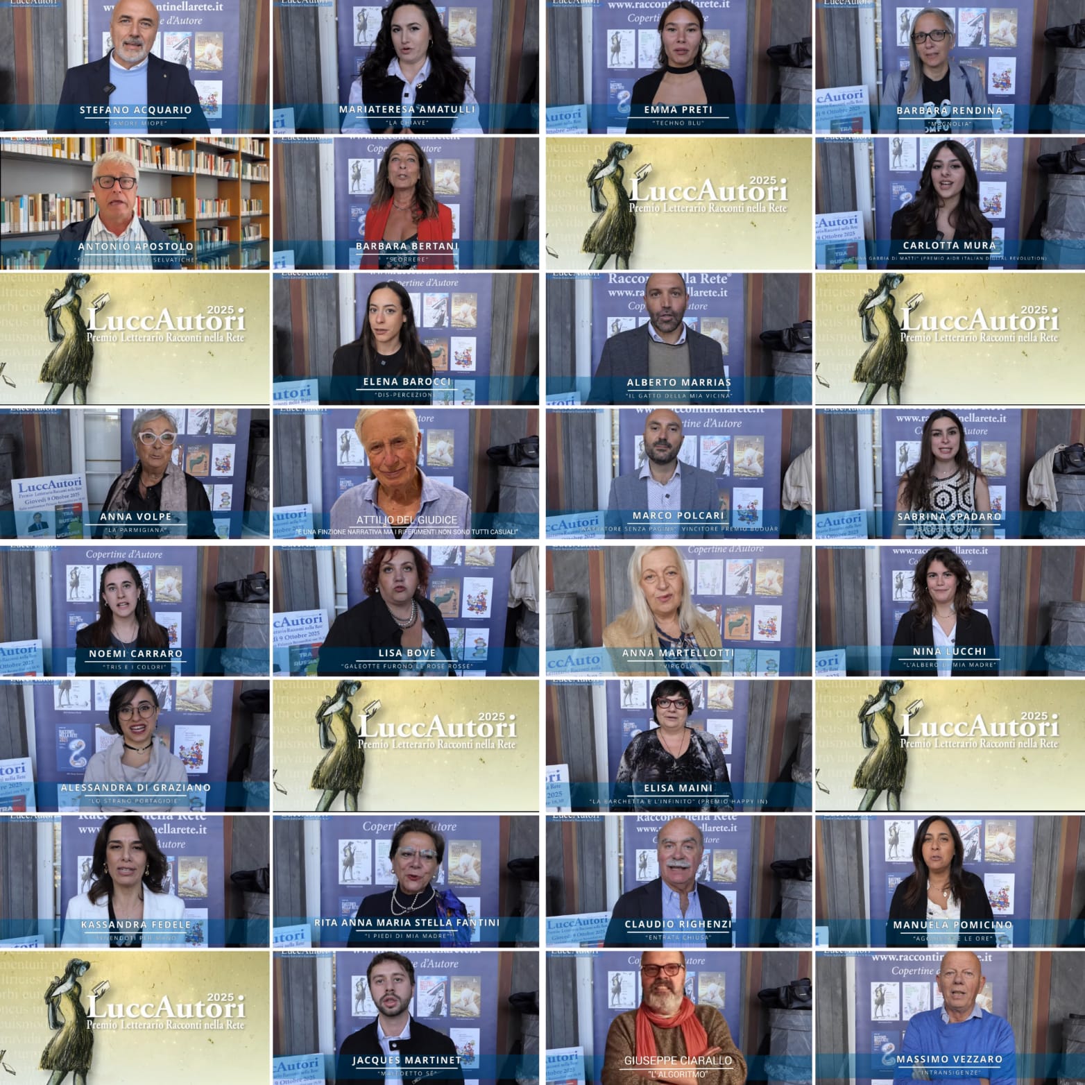 Le nuove presentazioni a Roma, Napoli e Martignano (Lecce). Racconti nella Rete in tour.