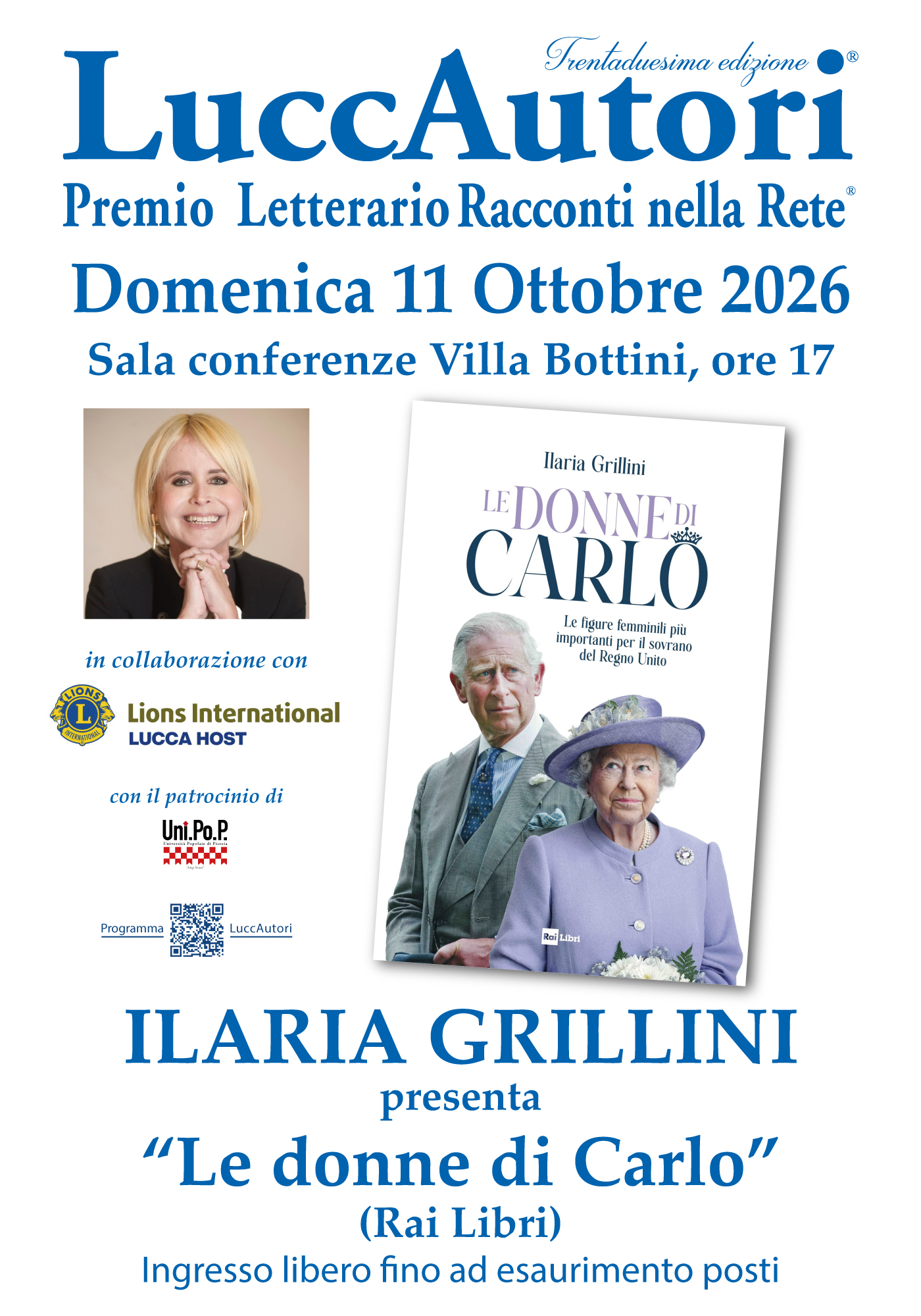 Domenica 11 ottobre a Villa Bottini incontro con Ilaria Grillini e Silvia Salemi
